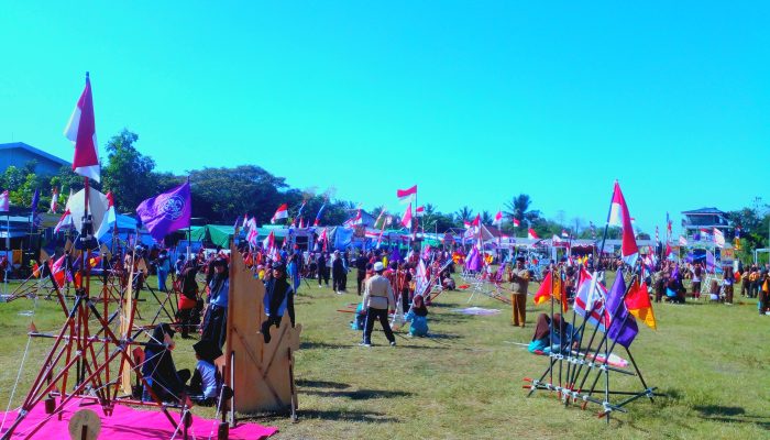 Ribuan Peserta Meriahkan Jambore Ranting Sakra dan Peringatan Hari Pramuka Ke-64