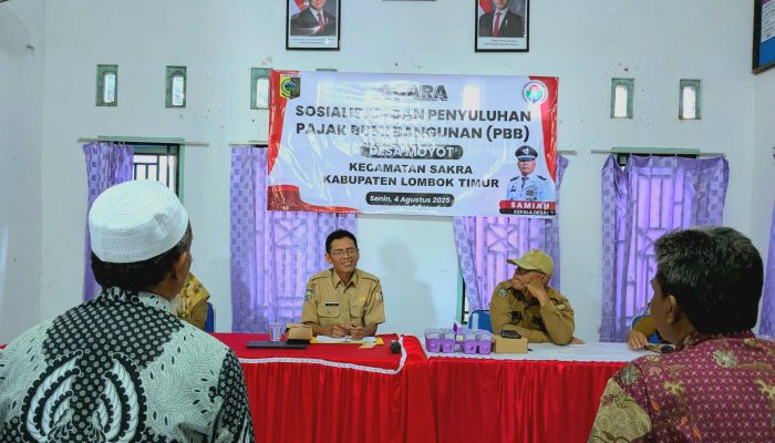 Minimnya Sadar Pajak, Pemdes Moyot Gandeng BAPENDA Gelar Sosialisasi Pajak Bumi Bangunan