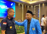 Hadiri Rakerda KNPI, Kepala Kantor Imigrasi Kelas I TPI Mataram Mirza Akbar Disambut Hangat KNPI NTB