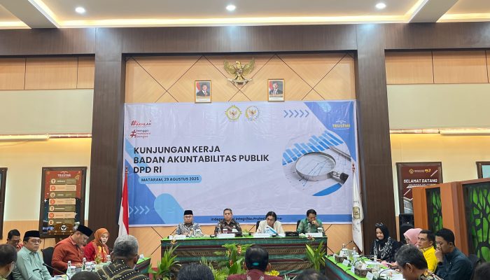 BAP DPD RI dan BPK NTB Bersinergi Cegah Kerugian Negara