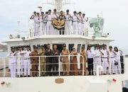 SMK Negeri 1 Alas Kunjungi Kapal Orca 05, Belajar Jaga Kedaulatan Laut