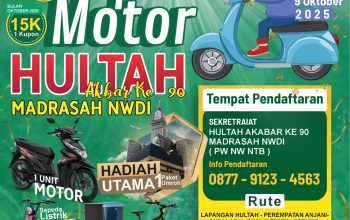 Semarak Hultah Akbar Madrasah NWDI ke-90, Panitia Siapkan Doorprize Umrah dan Sepeda Motor