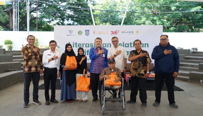 Bank NTB Syariah dan HARSA NTB Gelar Literasi Keuangan untuk Difabel Berdaya di Mataram