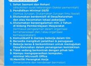 Pemprov NTB Buka Lowongan Pendamping Program Desa Berdaya, Pendaftaran Dibuka hingga 10 Oktober 2025