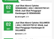 Situs Dishub Sumbawa Disusupi, Jadi Media Penjualan Obat Aborsi