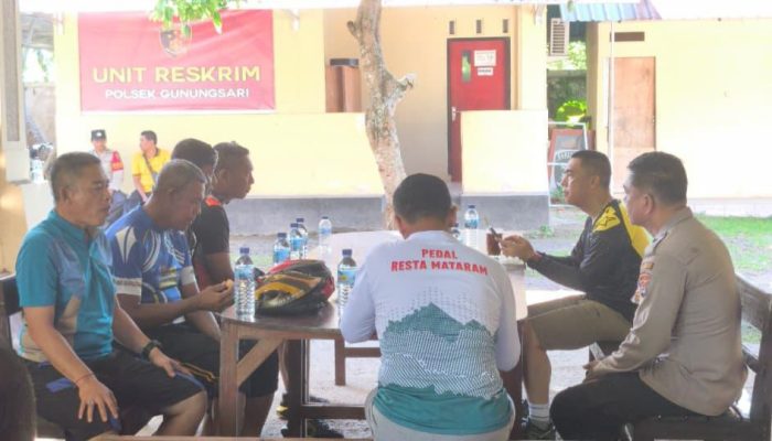 Momen Hangat Kapolresta Mataram saat Sambangi Anggota di Gunungsari