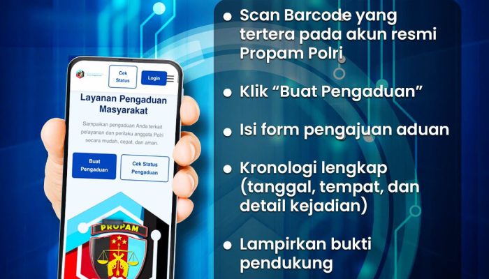 ‎“Pengaduan Cepat ke Propam”, Langkah Cepat Laporkan Oknum Polisi Secara Online