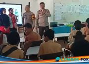 Polri Sosialisasi SMA Kemala Taruna Bhayangkara di SMPN 2 Gunungsari