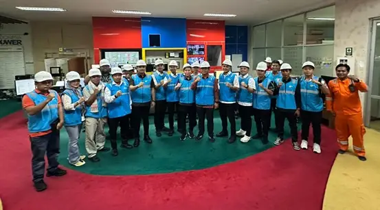 HIPMI jajaki “Business Matching” dengan PLN Indonesian Power, Anthony Leong Tinjau PLTU Jeranjang