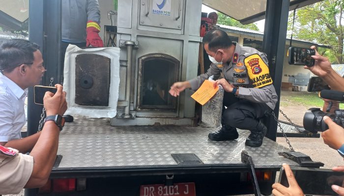 Polda NTB Tutup Tahun 2025 dengan Musnahkan Ratusan BB Narkoba