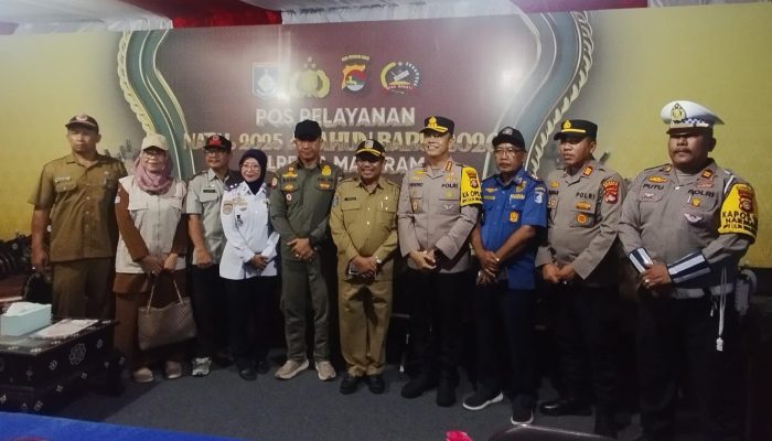 Bupati LAZ Apresiasi Pos Pelayanan Operasi Lilin 2025 di Narmada