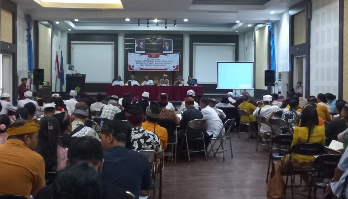 Rektor IAHN Gde Pudja Mataram Serap Masukan Tokoh Hindu untuk Arah Kampus