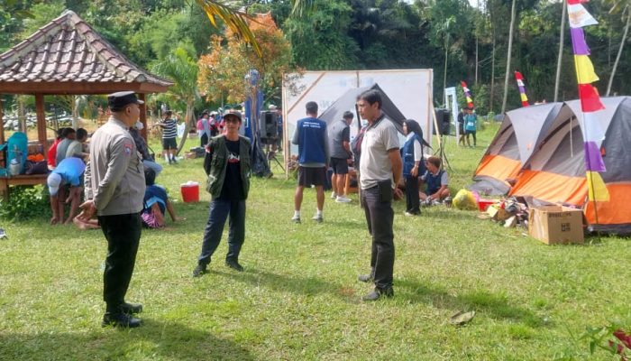 Polisi Pastikan Keamanan Ratusan Pelari Jajal Rute Alam Desa Pakuan