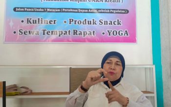 Ketua Perempuan Indonesia Maju (PIM) NTB, Hj. Baiq Diyah Ratu Ganefi.