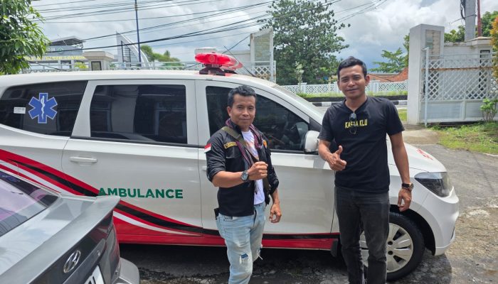 DPP KASTA NTB Apresiasi Pemkab KLU atas Hibah Ambulans