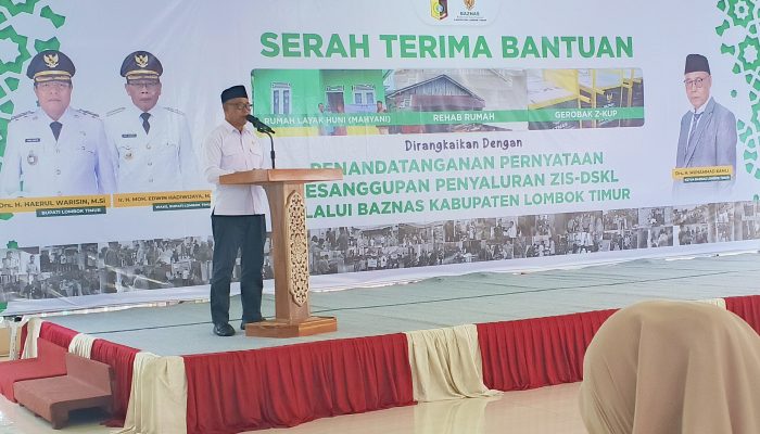 ‎Baznas Lombok Timur Serahkan 73 Mahyani dan 20 Z-KUP ke Para Mustahik