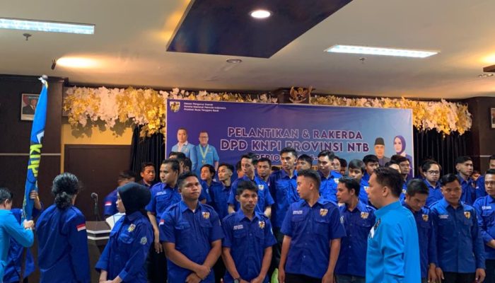 Pengurus DPD KNPI NTB 2025–2028 Resmi Dilantik, Usung Semangat “Rejuvenasi Pemuda NTB”