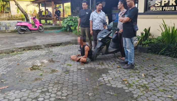 Curanmor di Parkiran Alfamart Sengkerang Terungkap dalam 24 Jam, Pelaku Diamankan di Rumahnya