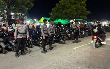 Sat Samapta Polres Bima Kota Intensifkan Patroli, Pasar Ramadhan Amahami Tetap Kondusif