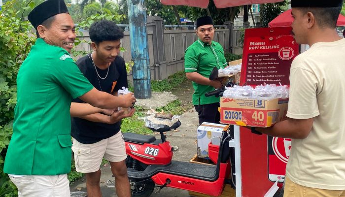 ‎PC GP Ansor Lotim Gelar Acara Berkah Ramadhan: Berbagi Takjil dan Uraian Hikmah Nuzulul Qur’an