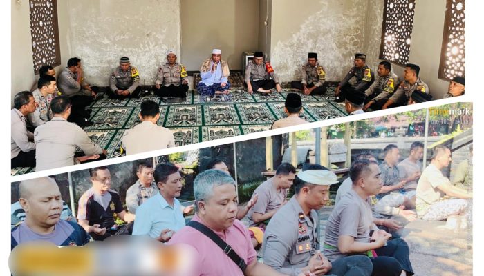 Binrohtal Polsek Narmada Perkuat Iman Personel Jelang Tugas Pelayanan