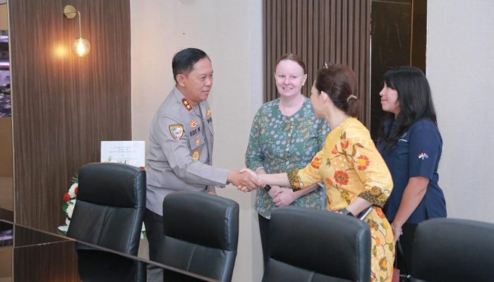 Kapolda NTB Terima Kunjungan Polisi Federal Australia
