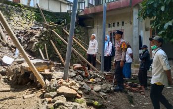 Polsek Respons Cepat Usai Kebakaran, Talud Ambles, dan Longsor