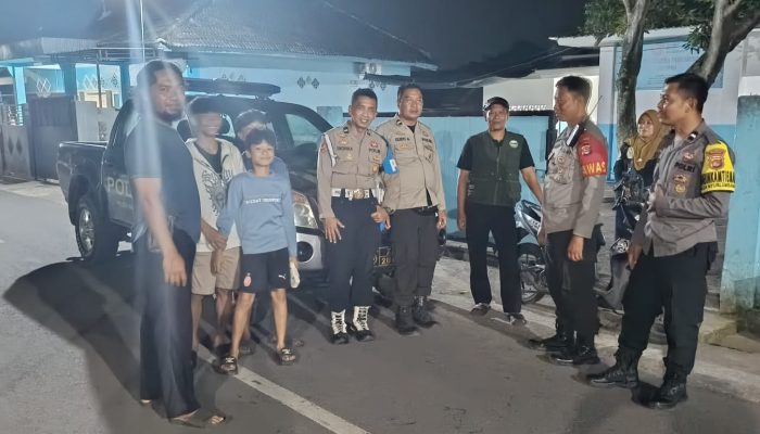KRYD Polsek Narmada Libatkan 21 Bhabinkamtibmas