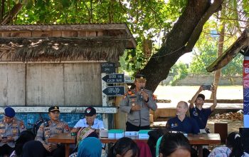 Cegah Penyelundupan Manusia, Polres Loteng Gandeng AFP Edukasi Warga Pesisir