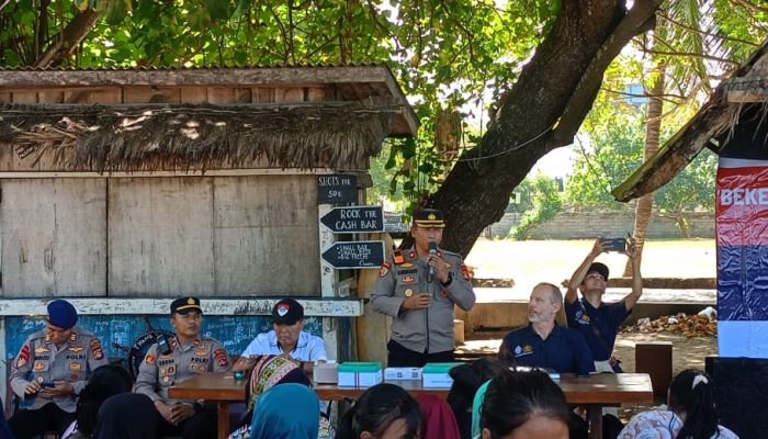 Cegah Penyelundupan Manusia, Polres Loteng Gandeng AFP Edukasi Warga Pesisir