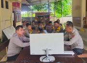 Kapolsek Gunungsari Ikuti Zoom Nasional Panen Jagung Serentak Kuartal II