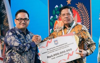 Pemkab Lotim Raih Posisi Kedua Kategori Creative Financing, Dapat Insentif Rp2 Miliar
