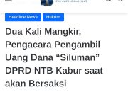 AJI Mataram Kecam Somasi ke NTBSatu, Dinilai Bentuk Kriminalisasi Pers