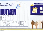 Kementerian HAM RI Buka Rekrutmen Penggerak HAM, Pendaftaran Dilakukan Secara Online