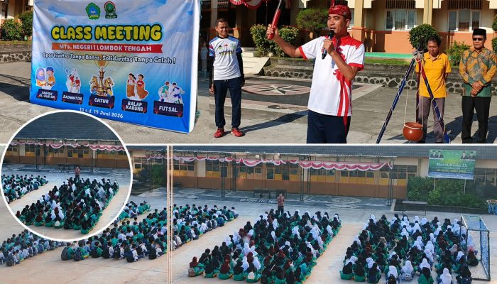 Meriah! Class Meeting MTsN 1 Lombok Tengah Jadi Ajang Pengembangan Bakat dan Karakter Siswa