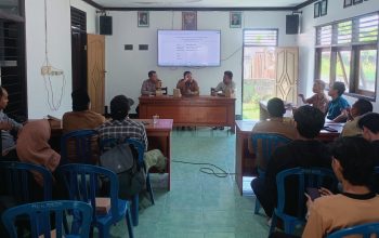 Aiptu Agung Dampingi Pembentukan Karang Taruna, Kapolsek Lingsar Ajak Pemuda Jaga Kamtibmas