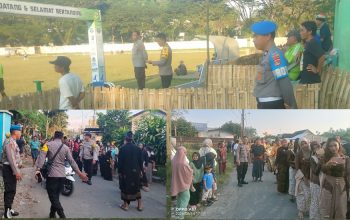 Polisi Kawal Turnamen KTSB Cup dan Dua Nyongkolan di Gunungsari