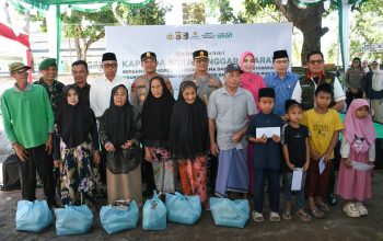 Silaturahmi ke Lombok Timur, Kapolda NTB Gandeng Pemda Lotim Santuni Orangtua Jompo dan Anak Yatim Piatu