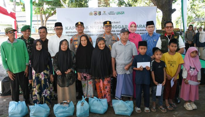 Silaturahmi ke Lombok Timur, Kapolda NTB Gandeng Pemda Lotim Santuni Orangtua Jompo dan Anak Yatim Piatu