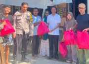 Sinergi Pemdes dan Polisi, Bantuan di Lingsar Tersalurkan Aman kepada Warga