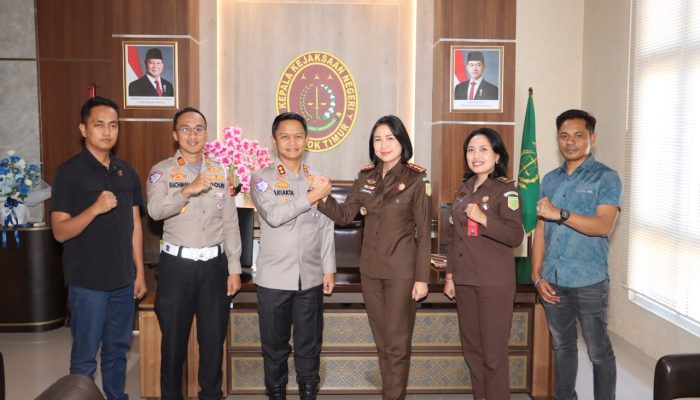 ‎Perkuat Sinergitas Penegakan Hukum, Kapolres Lotim Silaturahmi ke Kejari Selong