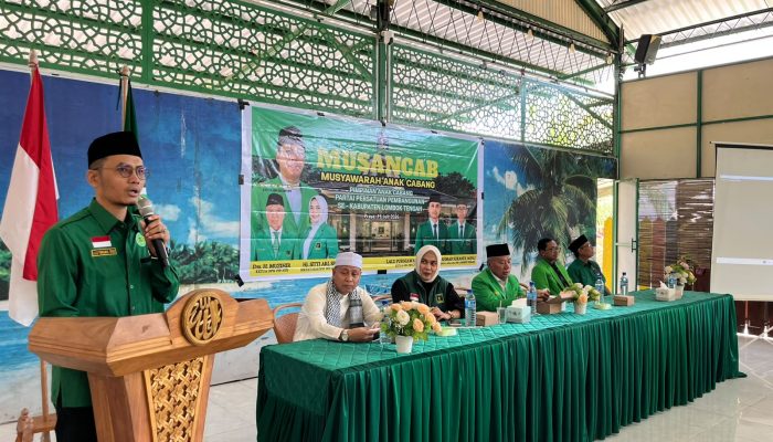 Gelar Musancab, Ketua DPC PPP Lombok Tengah Targetkan PAC Jadi Ujung Tombak Rebut Pemilih Muda