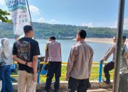 Polsek Gunungsari Amankan Lomba Dayung Porprov XII NTB di Bendungan Meninting