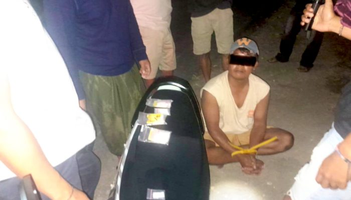 Satuan Reserse Narkoba Polres Lotim Amankan Terduga Pengedar Sabu di Masbagik