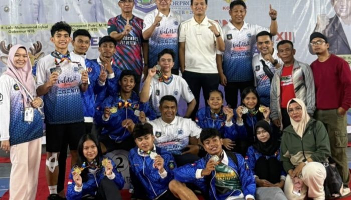 Lombok Tengah Cetak Sejarah, Juara Umum Bulutangkis PORPROV NTB 2026