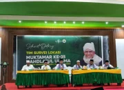 PBNU melakukan survei ke NTB untuk menilai kesiapan sebagai tuan rumah Muktamar NU ke-35. Tiga pondok pesantren diverifikasi, sementara Pemprov NTB menyatakan siap mendukung penuh pelaksanaan acara.