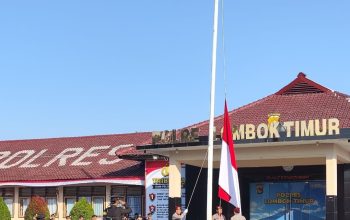 HUT ke-81 RI, Polres Lombok Timur Kenang Jasa Pahlawan dan Perkuat Semangat Nasionalisme