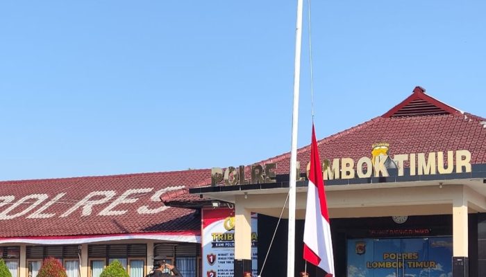 HUT ke-81 RI, Polres Lombok Timur Kenang Jasa Pahlawan dan Perkuat Semangat Nasionalisme
