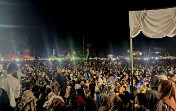 Festival Gawe Belek Sakra Barat Dibuka Meriah, Keamanan dan Antisipasi Uang Palsu Jadi Perhatian