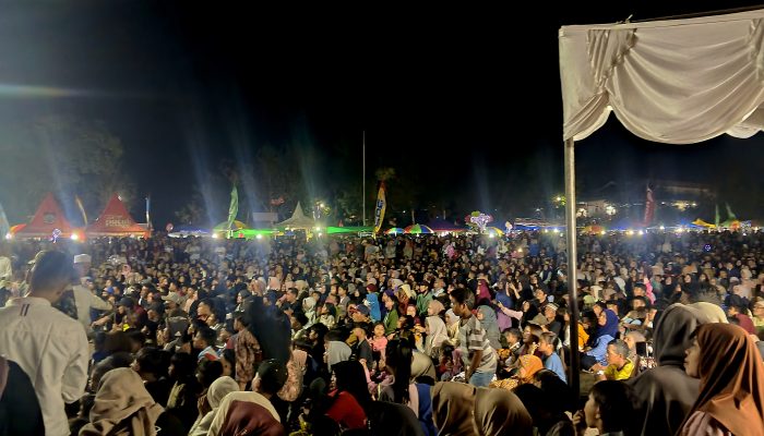 Festival Gawe Belek Sakra Barat Dibuka Meriah, Keamanan dan Antisipasi Uang Palsu Jadi Perhatian